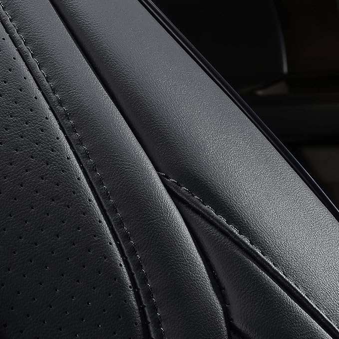 Seat Covers for Chevrolet Silverado / GMC Sierra — Rear Seat — Black