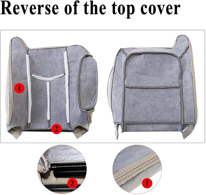 Replacement Seat Upholstery — Tan
