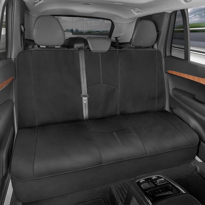 Pet Car Seat Protector — Black / Gray