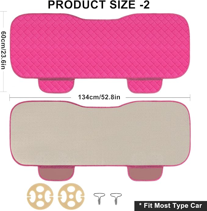 Universal Seat Covers — Pink