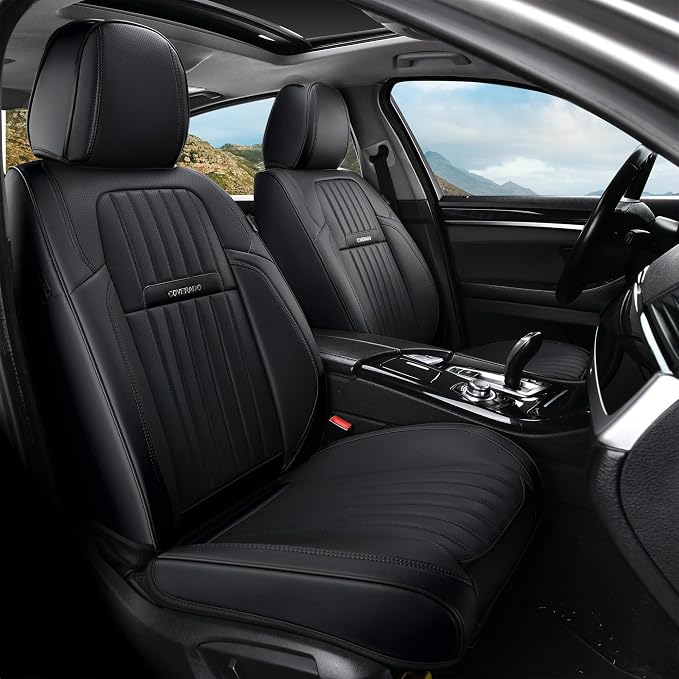 Universal Seat Covers — Full Set — Black