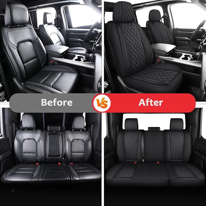 Faux Leather Seat Covers for Chevrolet Silverado / GMC Sierra
