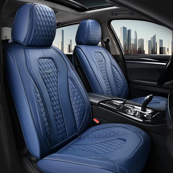 Universal Seat Covers — Full Set — Blue