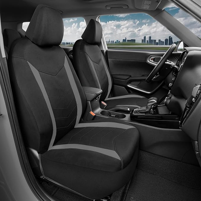Pet Car Seat Protector — Black / Gray