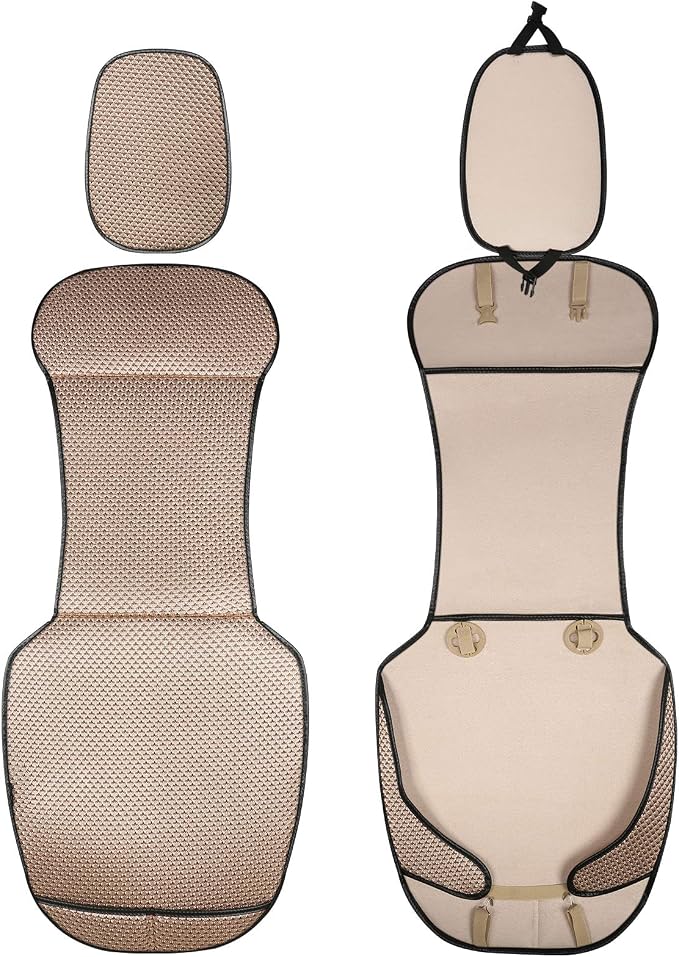 Universal Seat Covers — Front Seat — Beige
