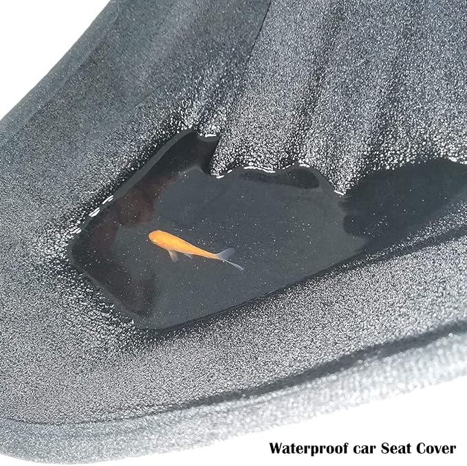 Car Seat Covers — Front Seat — Gray