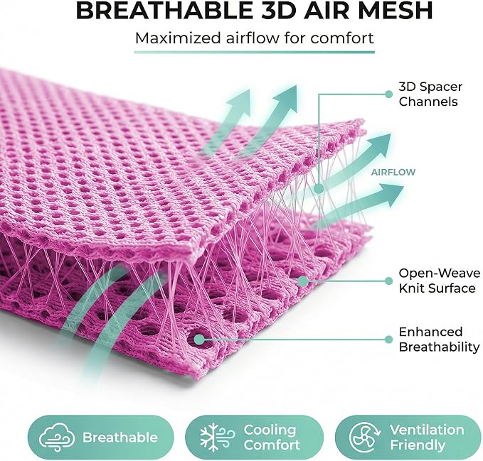 Universal Fabric Seat Covers — Front Seat — Pink