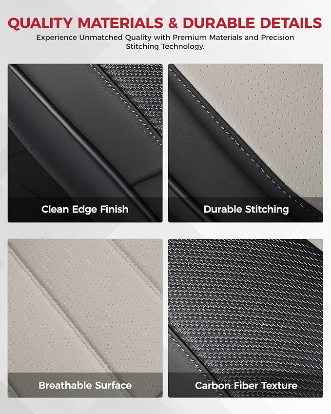 Universal Faux Leather Seat Covers