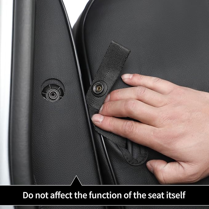Seat Covers for Toyota Tacoma — Full Set — Black
