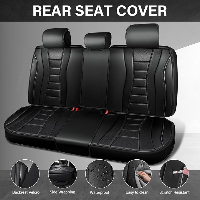 Universal Seat Covers — Black
