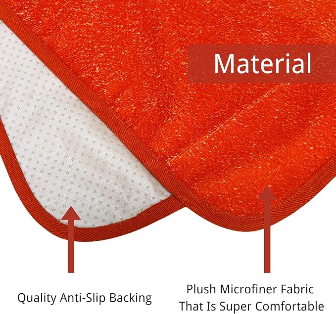 Car Seat Covers — Front Seat — Orange