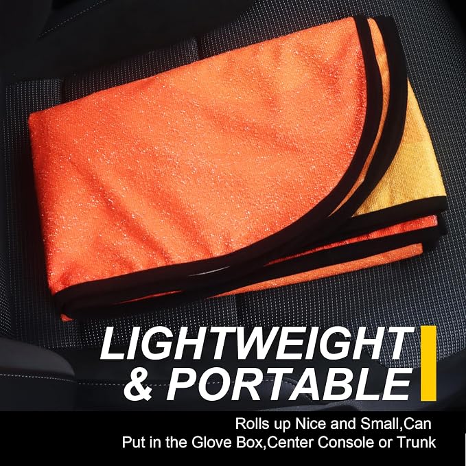 Pet Car Seat Protector — Orange
