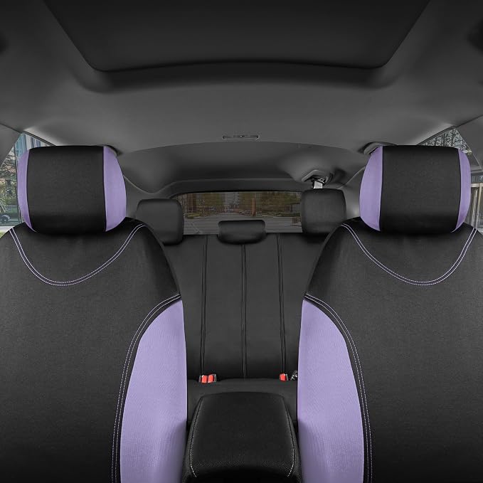 Car Seat Covers — Full Set — Purple