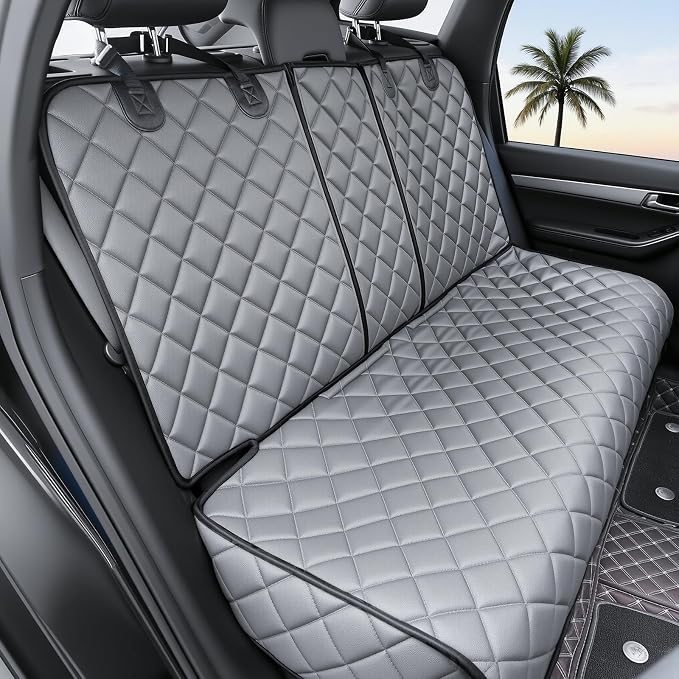 Pet Car Seat Protector — Gray