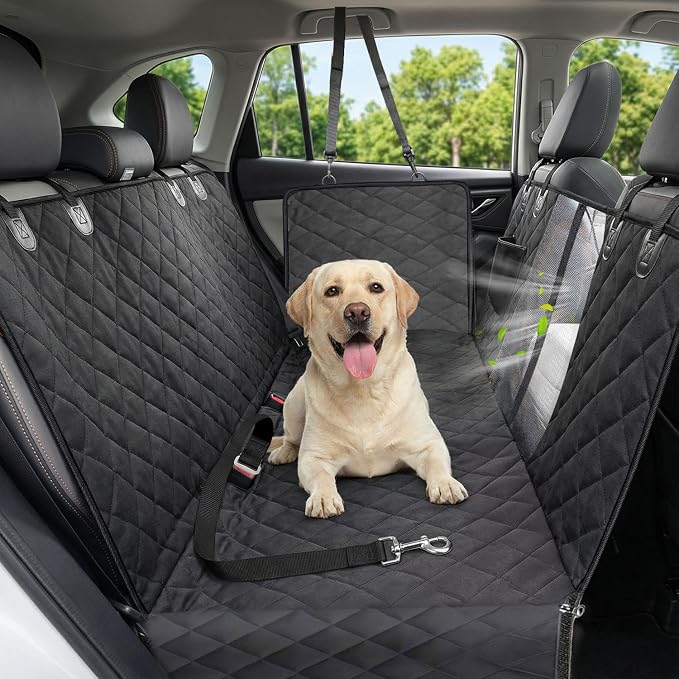 Pet Car Seat Protector — Black