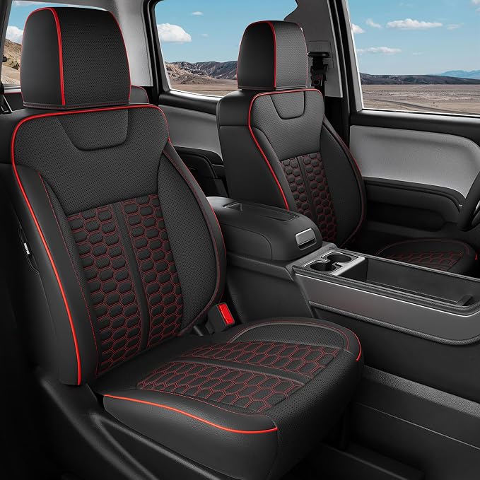 Faux Leather Seat Covers for Chevrolet Silverado / GMC Sierra