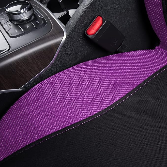 Universal Seat Covers — Front Seat — Purple
