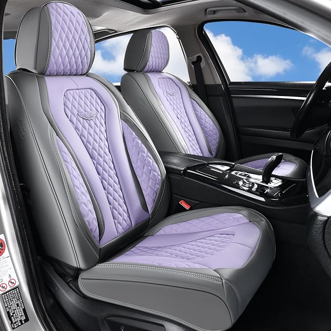 Universal Seat Covers — Full Set — Purple