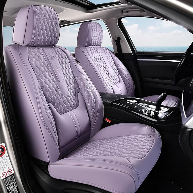 Universal Seat Covers — Full Set — Purple