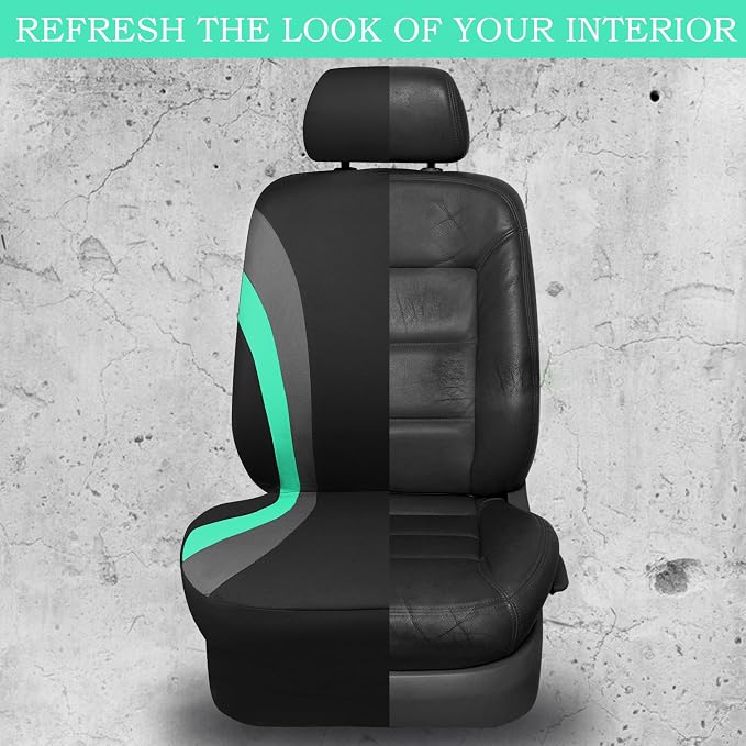 Universal Seat Covers — Front Seat — Black