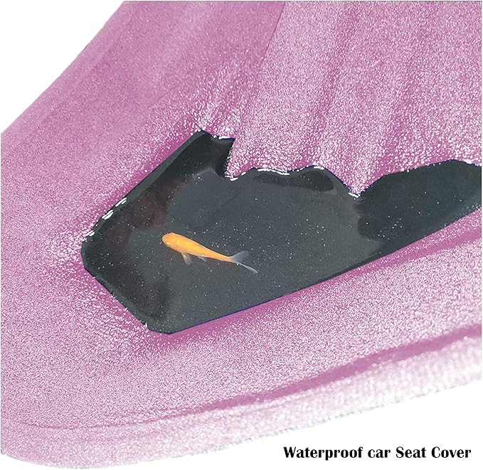 Car Seat Covers — Front Seat — Pink
