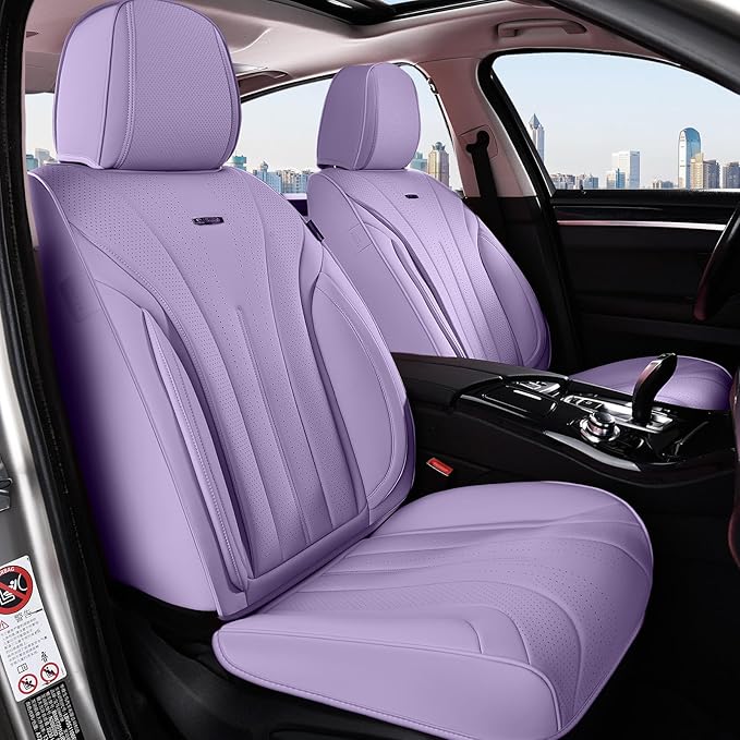 Universal Seat Covers — Front Seat — Purple
