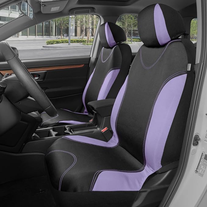 Car Seat Covers — Full Set — Purple