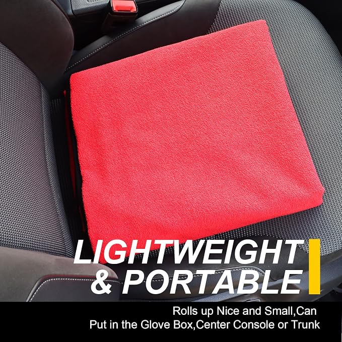 Pet Car Seat Protector — Red