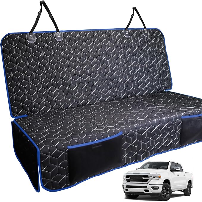 Pet Car Seat Protector — Front Seat — Blue