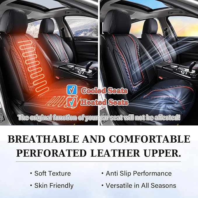 Universal Seat Covers — Full Set — Black