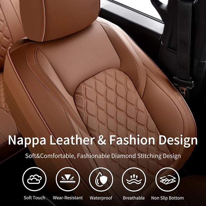 Seat Covers for Chevrolet Silverado / GMC Sierra — Brown
