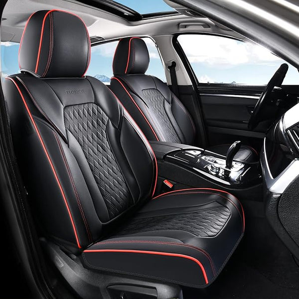 Universal Seat Covers โ Full Set โ Black / Beige