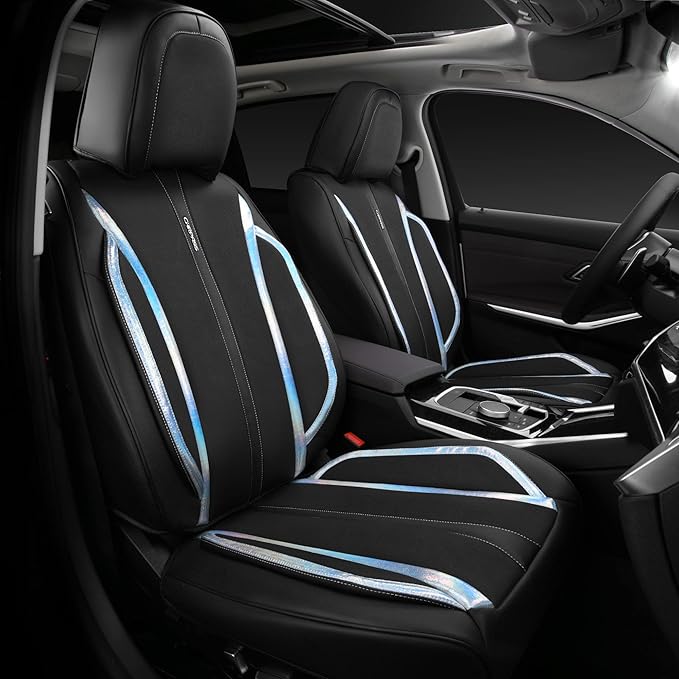 Universal Seat Covers — Full Set — Black