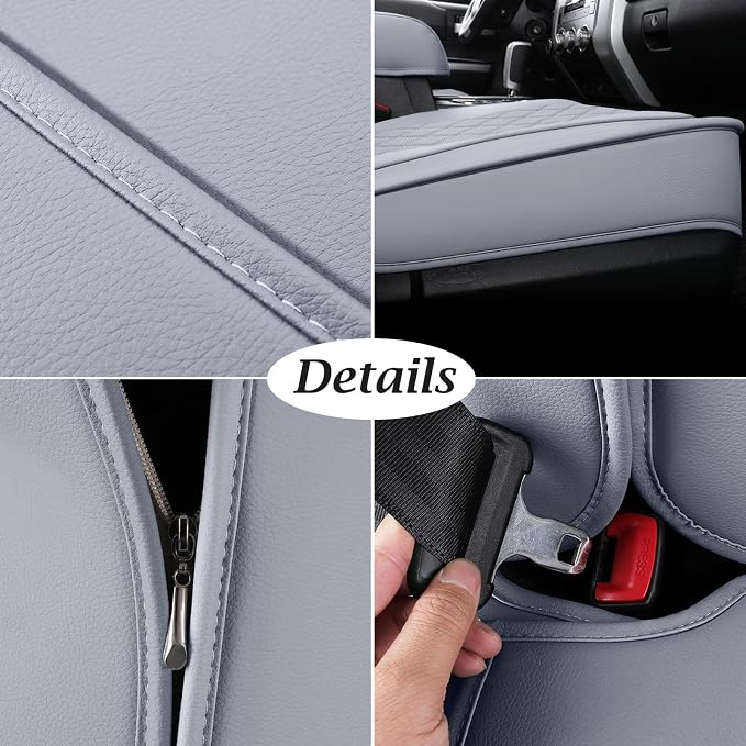 Seat Covers for Toyota Tundra — Full Set — Gray