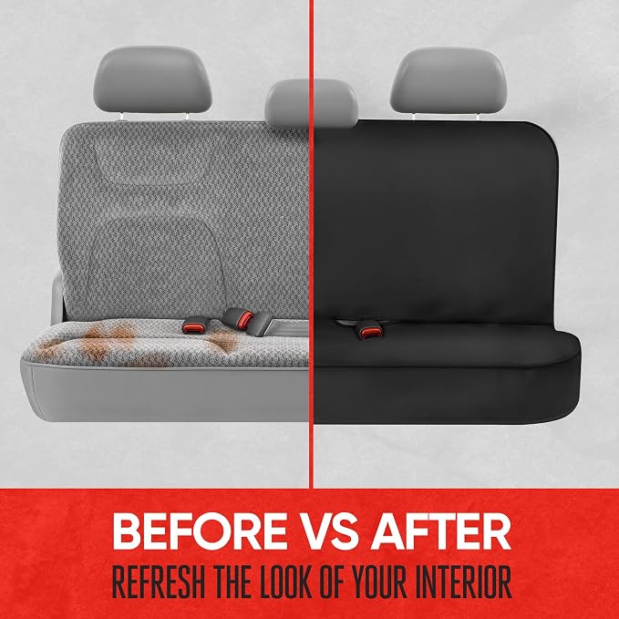 Universal Fabric Seat Covers — Full Set — Gray