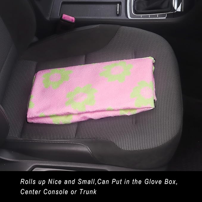 Car Seat Covers — Front Seat — Pink