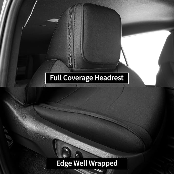 Neoprene Seat Covers for Toyota 4Runner — Full Set — Black