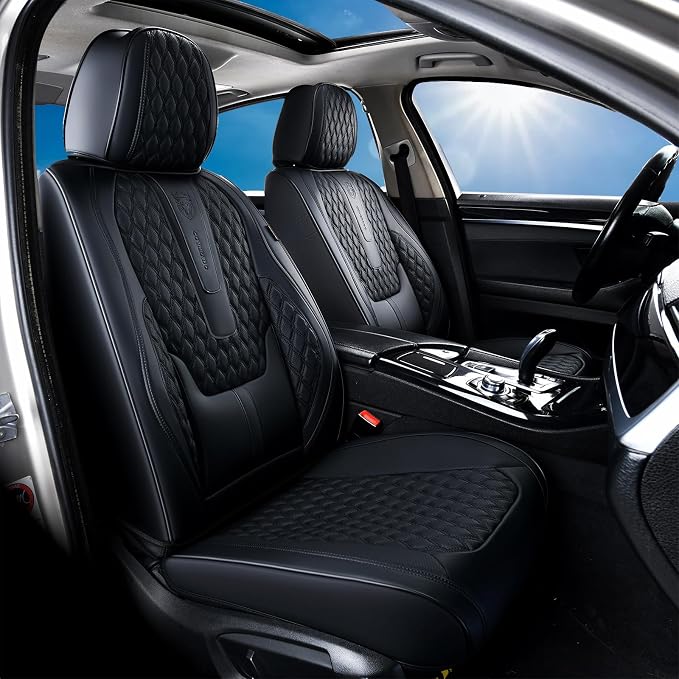 Universal Seat Covers — Full Set — Black