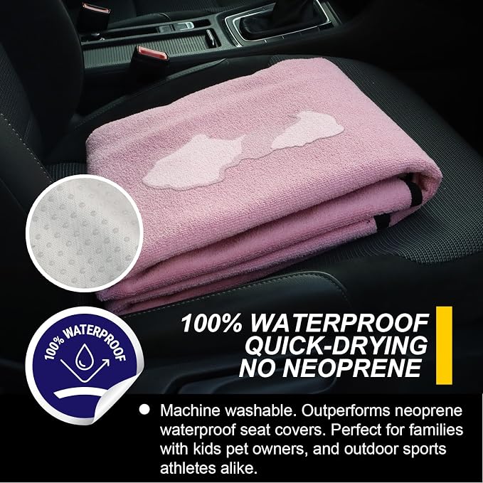 Pet Car Seat Protector — Pink