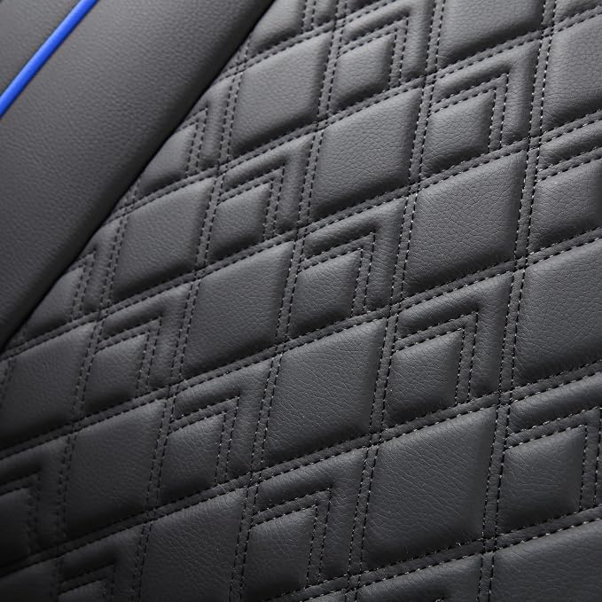 Seat Covers for Chevrolet Silverado / GMC Sierra — Front Seat — Black / Blue