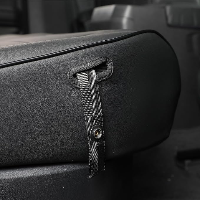 Faux Leather Seat Covers for Toyota Tacoma — Full Set — Black