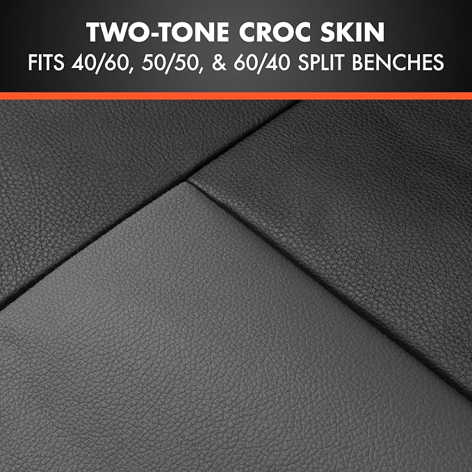Faux Leather Car Seat Covers — Full Set