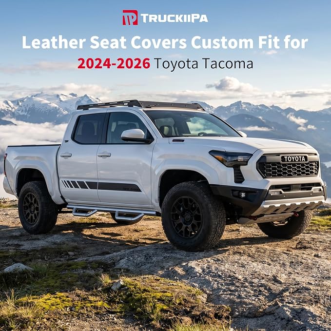 Seat Covers for Toyota Tacoma — Full Set — Gray