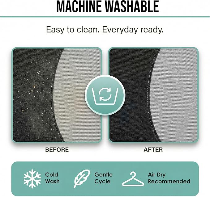Universal Fabric Seat Covers — Front Seat — Gray