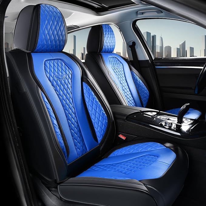 Universal Seat Covers — Front Seat — Blue