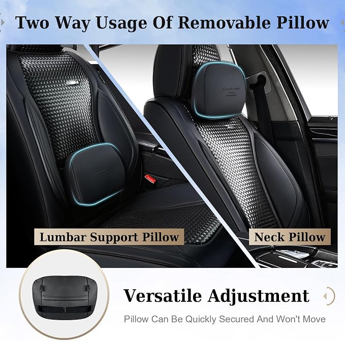 Universal Seat Covers — Front Seat — Black