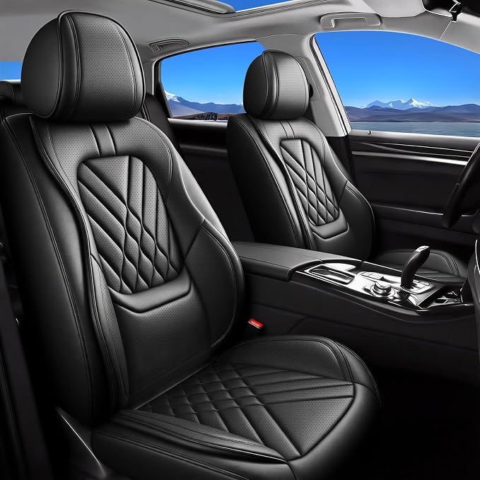 Seat Covers for Nissan Maxima — Front Seat — Black