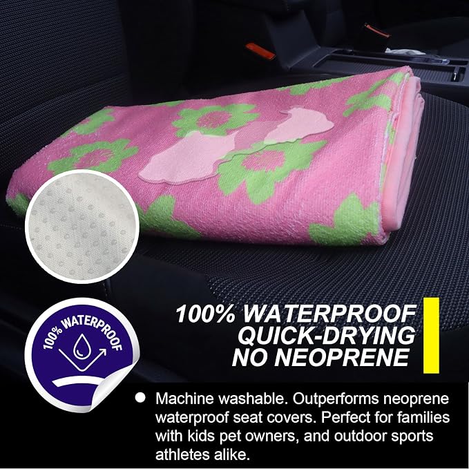 Pet Car Seat Protector — Pink