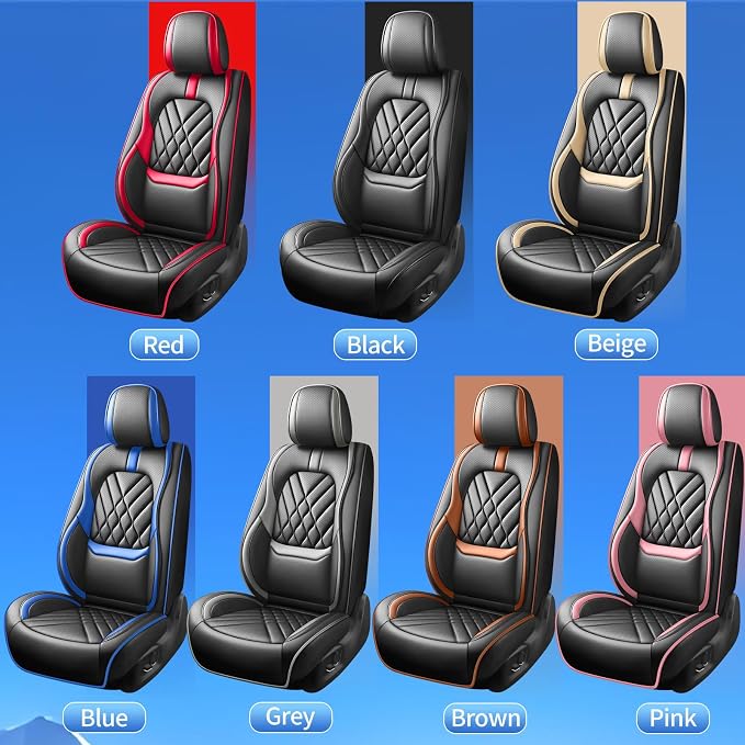 Seat Covers for Nissan Versa — Full Set — Blue