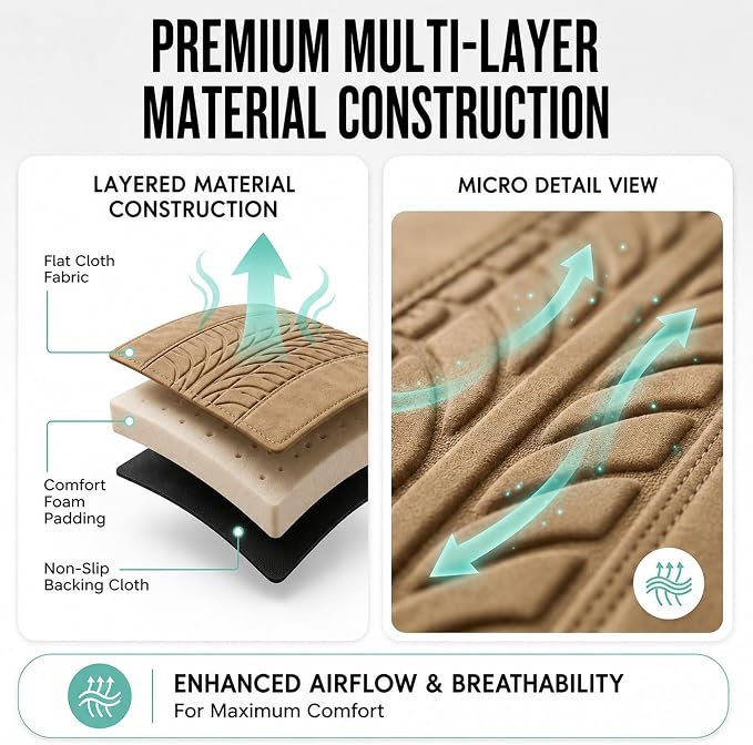Universal Seat Covers — Beige